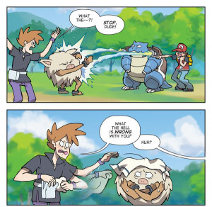 LOL red gaming pokemon wtf comics gary oak Dorkly blastoise