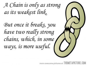 Funny photos funny chain quote weakest link