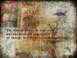 Aristotle Quote Digital Art - Aristotle Quote Fine Art Print