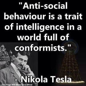 ... Quotes, Scoreboard, Antisocial Behavior, Wisdom, Anti Social, Nikola