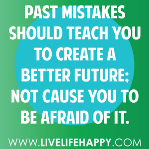 Past Mistakes Quotes