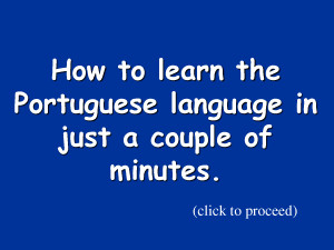 How Learn Portuguese Learning