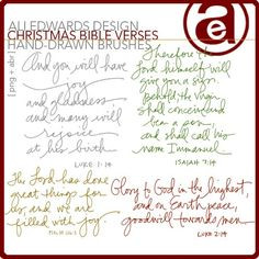 ... bible christmas blessed photoshop brushes christmas verses bible