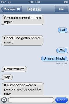 Funny Text Message Dealing...