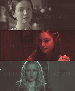 ... quotes:Sarah Bolger as Tessa Gray of the Infernal DevicesLily Collins