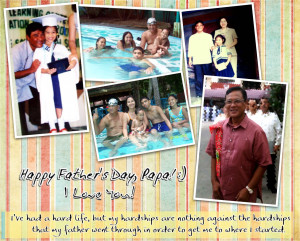 Happy Father's Day, Papa! :)
