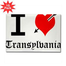 Dead Mayhem Per Yngve Ohlin I Love Transylvania Fridge Magnets