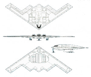 What makes the B-2 stealth bomber stealthy?