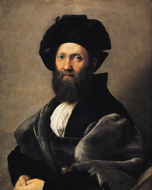 Raphael Sanzio (Italian: Raffaello) (1483 - 1520) Portrait of ...
