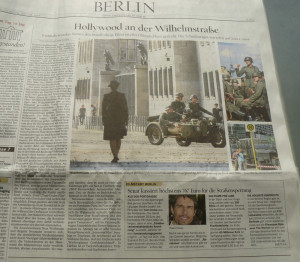 Today's local newspaper (Tagesspiegel) report: