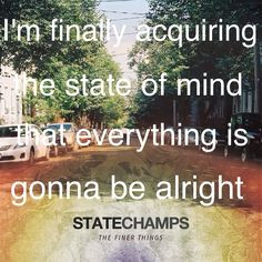 one of my favorite lyrics from their album. Elevated-state champs More