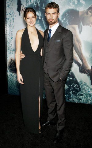 Shailene Woodley and Theo James Premiere Insurgent
