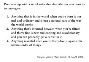 Good rule of thumb from Douglas Adams.