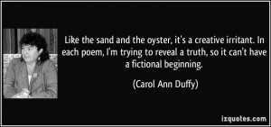 More Carol Ann Duffy Quotes