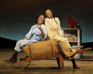 THE COLOR PURPLE / First National Tour: Kenita R. Miller (Celie) and ...