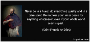 More Saint Francis de Sales Quotes