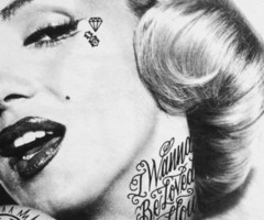 Marilyn Monroe Tumblr Pictures Gangster Chola marilyn monroe!