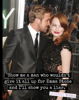 Ryan Gosling about Emma Stone