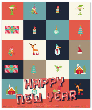 20 Cute Happy New Year Greeting Cards