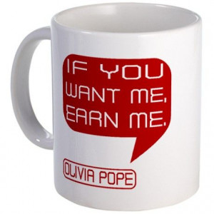 Me Earn Me Olivia Pope Mug -- Design by Auntie Shoe -- 