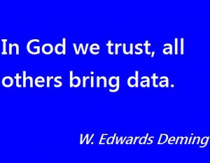 ... management by objective. Eliminate management by numbers and numerical