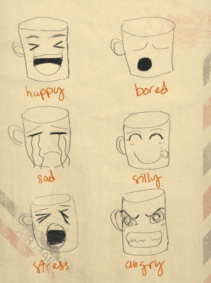 Sketching Mood Mugs