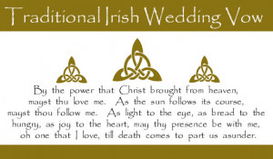 Irish Marriage Blessing
