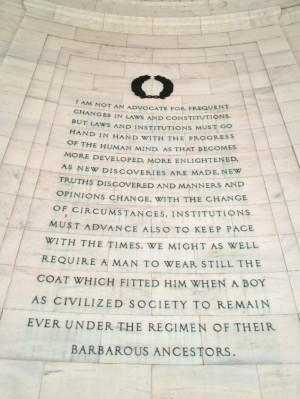 Thomas Jefferson made this historically and ethically obvious yet ...