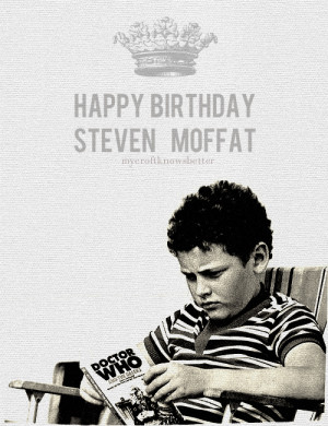 doctor who steven moffat moine adding some love to the tag