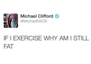 seconds of summer, 5sos, beautiful, body, exercise, fat, funny, i, i ...