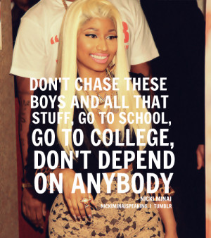 Nicki Minaj Quotes. QuotesGram