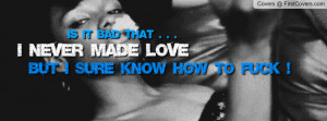 Bad - By Tiara Thomas & Wale Facebook Cover - Cover #