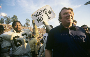 Football: Super Bowl XI: Oakland Raiders coach John Madden walks off ...