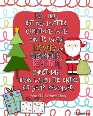 Christmas Story Quotes From 