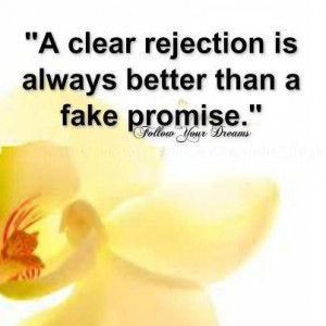 clear rejection