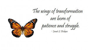 Wings of transformation