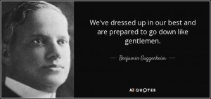 Benjamin Guggenheim Quotes