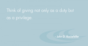 philanthropy quotes