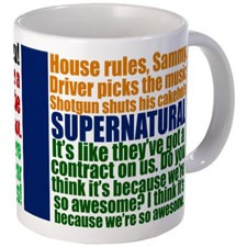 Supernatural Quotes Mug for
