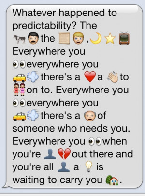 Relationship Quotes With Emojis Reenacted in emojis,