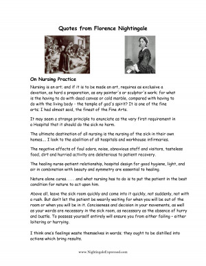 Nightingale Quotes Nursing http://www.docstoc.com/docs/93073663/Quotes ...