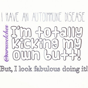 Autoimmune disease #spoonie