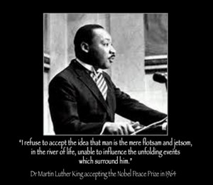 Let us honor Dr. Martin Luther King Jr.