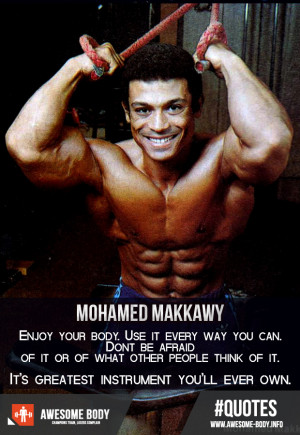 Mohamed Makkawy Quote | Egyptian Bodybuilder | Awesome Physique