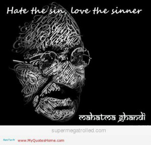Home Quotes About Inspiration Hate The Sin Comment Picture 460x444