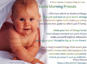Good morning quotes with cute babies