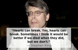 quote from Stephen Kings book, Hearts in Atlantis