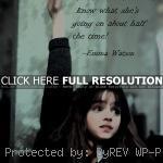 emma watson, quotes, sayings, childhood, harry potter emma watson ...