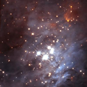 Space picture of the day: Orion's Trapezium Cluster