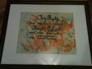 The Hand Print Quotes (Great Gift Idea)